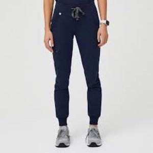 EUC Navy Blue FIGS L Zamora Scrub Pants